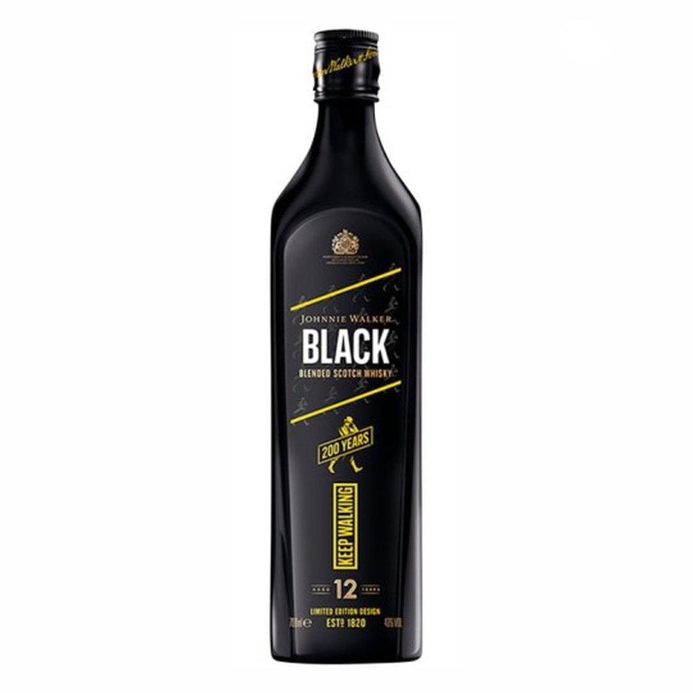 Whisky Johnnie Walker Black 12YO Icon 200th Anniversary 40% 700 ml