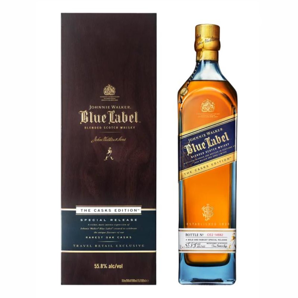Whisky Johnnie Walker Blue Label The Cask Edition 55,8% 1000 ml