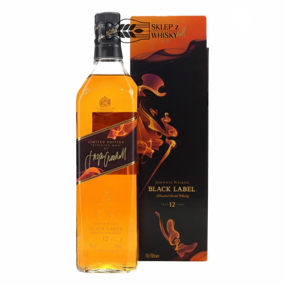 Whisky Johnnie Walker Black 12YO Jasper Goodall 0,7l40% 40%