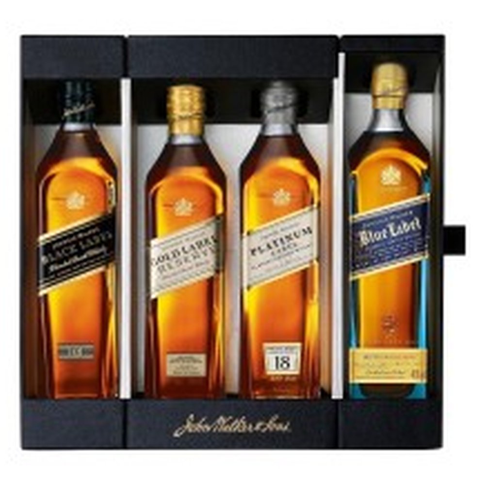 Whisky Johnnie Walker Collection Set 40% 4 x 200 ml
