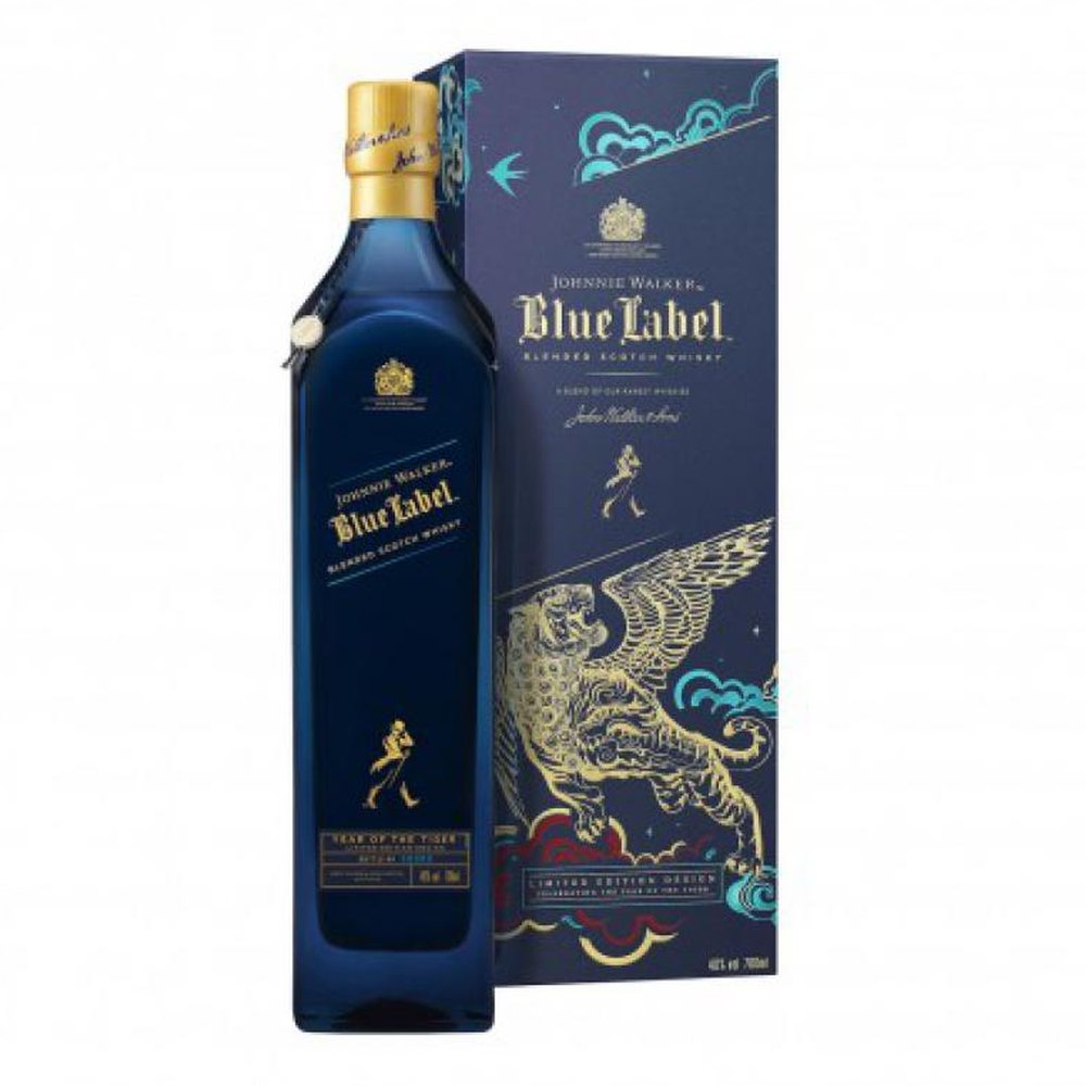 Whisky Johnnie Walker Blue Label Chinese New Year Of Tiger 40% 700 ml