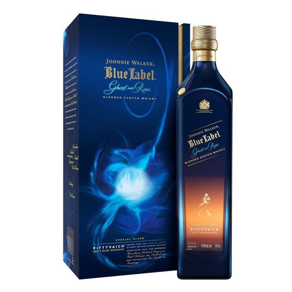 Whisky Johnnie Walker Blue Label Ghost And Rare Pittyvaich 43,8% 700 ml