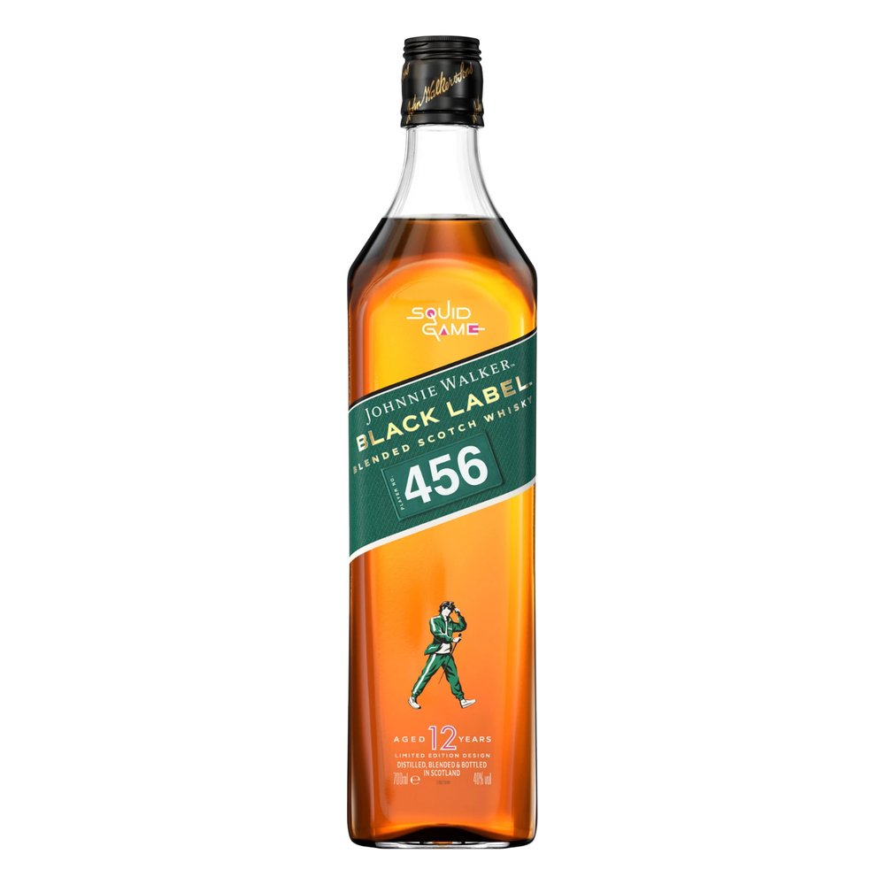 Whisky Johnnie Walker Black Label 12YO Squid Game 40% 700 ml