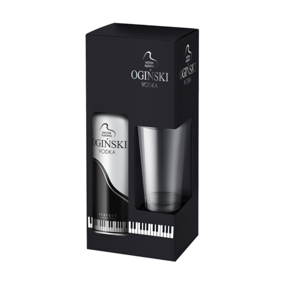 Wódka Ogiński Vodka + 1 szklanka 40% 700 ml