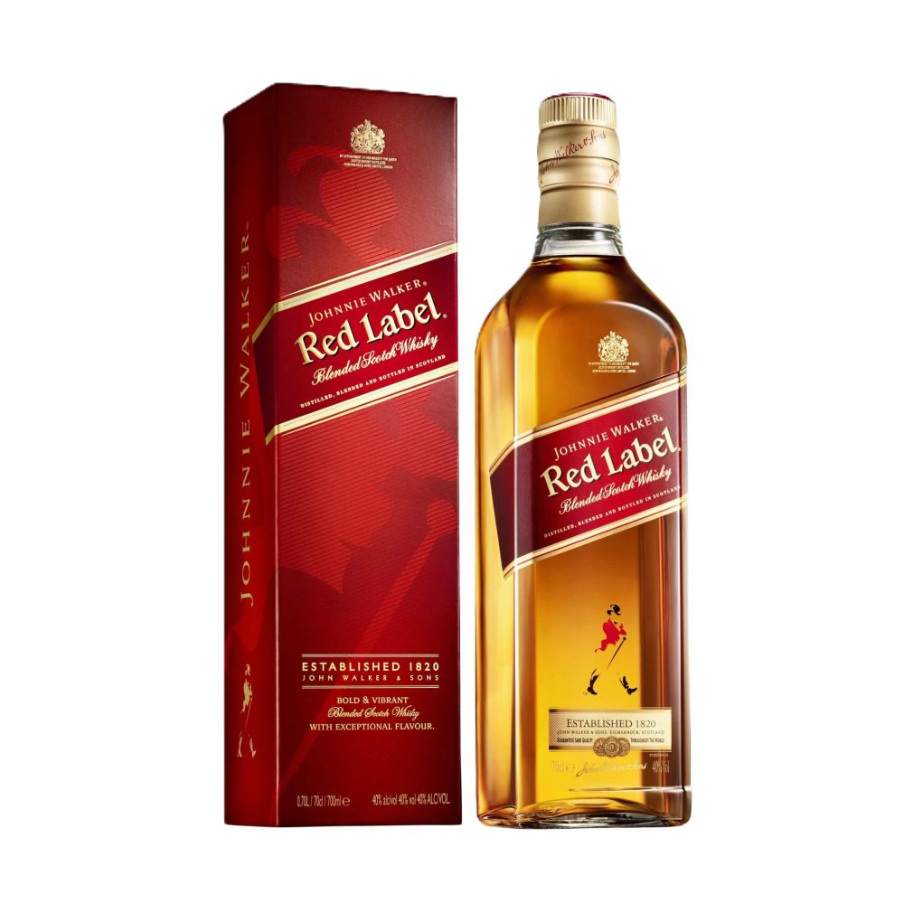 Whisky Johnnie Walker Red Label 40% 700 ml kartonik