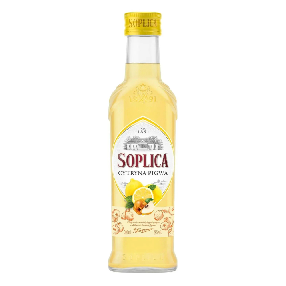 Likier Soplica Cytryna Pigwa 30% 200 ml